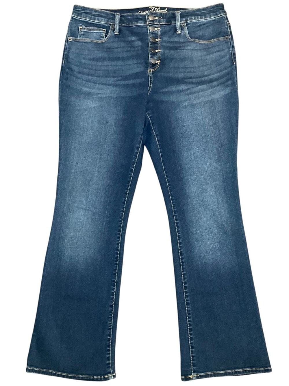 Universal Threads Women's Jeans High-Rise Skinny Bootcut Blue Size 14/32S EUC
